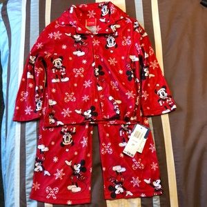 Mickey Christmas PJ’s - Brand New - Size 3T